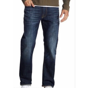 Men's Lucky Brand Blue 121 Straight Jeans Waist 38